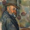 Paul Cézanne | Master apollon Selbstporträt mit Hut – Paul Cezanne