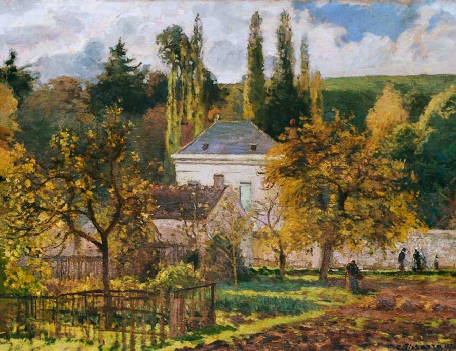 Camille Pissarro | Master apollon Bürgerhaus in L'Hermitage, Pontoise – Camille Pissarro