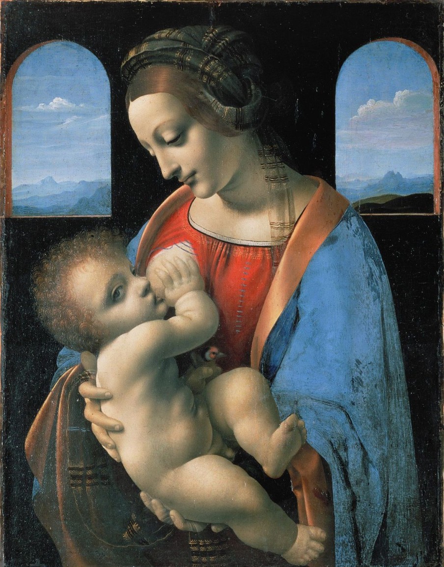 Leonardo DeVinci | Master apollon Madonna Litta - Leonardo Da Vinci