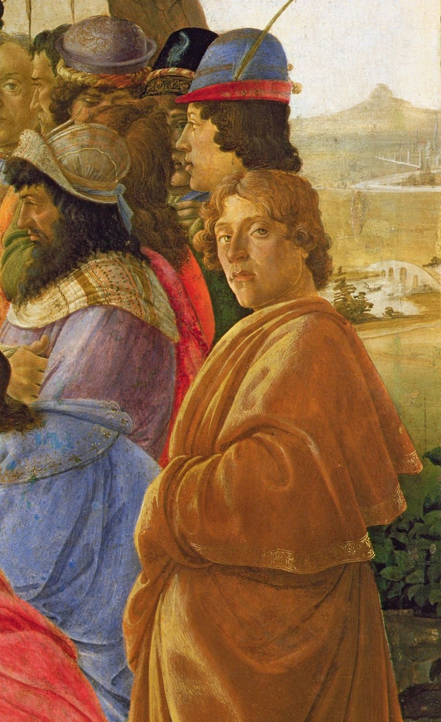 Sandro Botticelli | Master apollon Detail der Anbetung der Könige - Sandro Botticelli