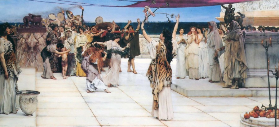 Lawrence Alma&Tadema | Master apollon Eine Widmung an Bacchus – Lawrence Alma-Tadema