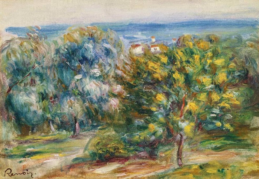 Pierre-Auguste Renoir | Master apollon Mittagslandschaft - Pierre-Auguste Renoir