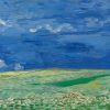 Vincent van Gogh | Master apollon Feld unter Sturmwolken - Van Gogh