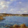 Eugene Boudin | Master apollon Douarnenez, Die Bucht, Blick auf die Insel Tristan – Eugene Boudin