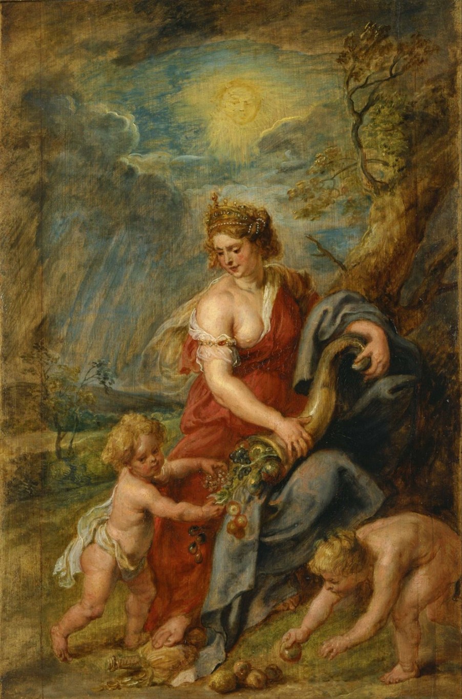 Peter Paul Rubens | Master apollon Abundantia (Abundantia) – Peter Paul Rubens