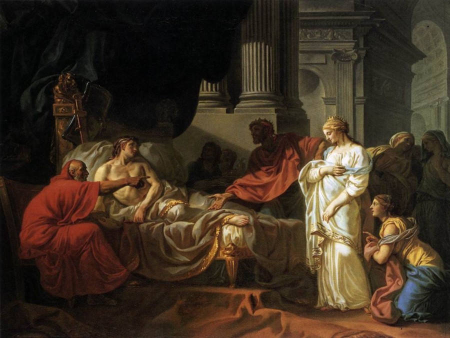 Jacques-Louis David | Master apollon Antiochus und Stratonike – Jacques-Louis David