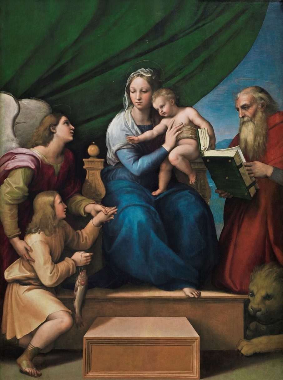 Raphael | Master apollon Madonna mit dem Fisch - Raffael (Maler)