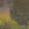 Claude Monet | Master apollon Seerosen, untergehende Sonne - Claude Monet