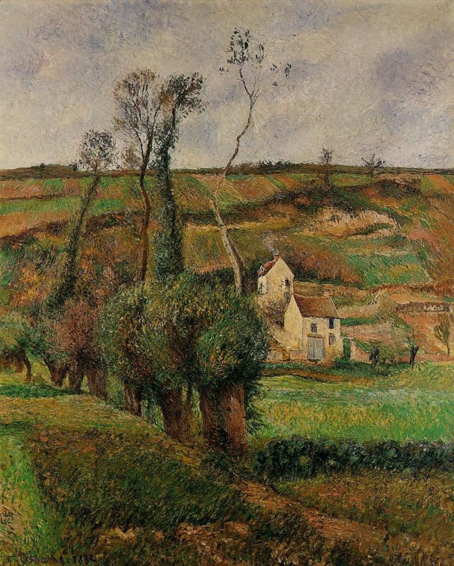 Camille Pissarro | Master apollon Les Pentes De Choux, Pontoise – Camille Pissarro