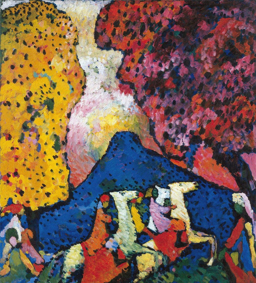 Wassili Kandinsky | Master apollon Der blaue Berg – Wassily Kandinsky