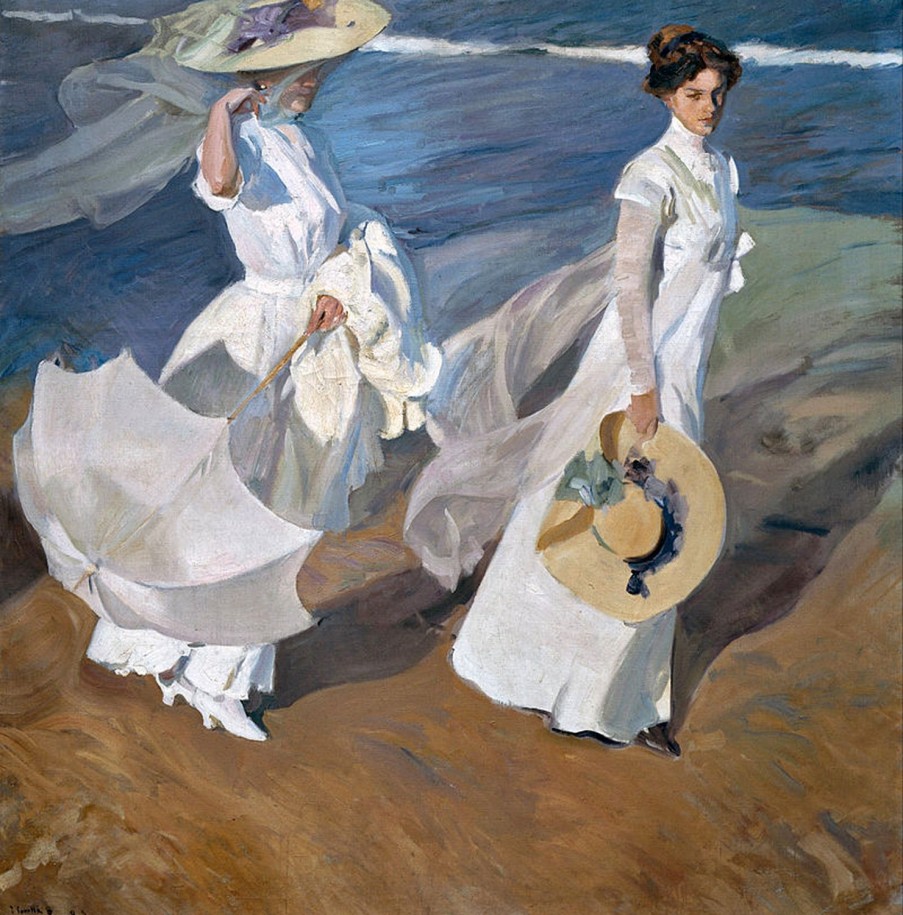 Joaquin Sorolla | Master apollon Promenade Au Bord De La Mer - Sorolla