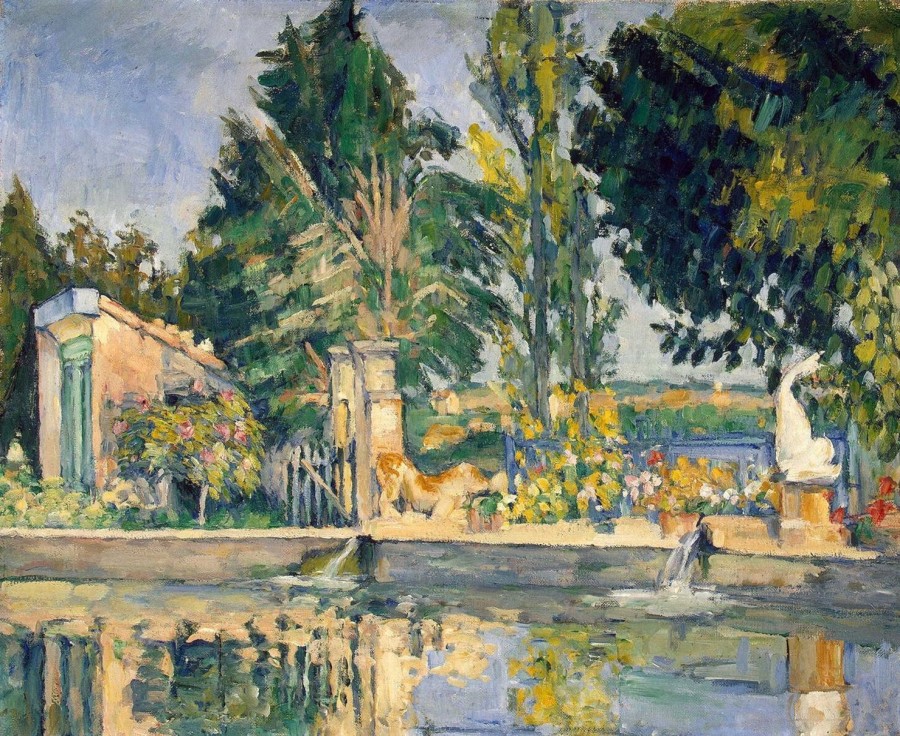 Paul Cézanne | Master apollon Jas De Bouffan, Das Schwimmbad – Paul Cezanne