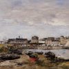 Eugene Boudin | Master apollon Blick auf den Hafen, Trouville - Eugene Boudin