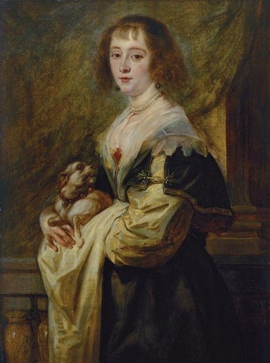 Peter Paul Rubens | Master apollon Porträt einer Dame mit kleinem Hund - Peter Paul Rubens