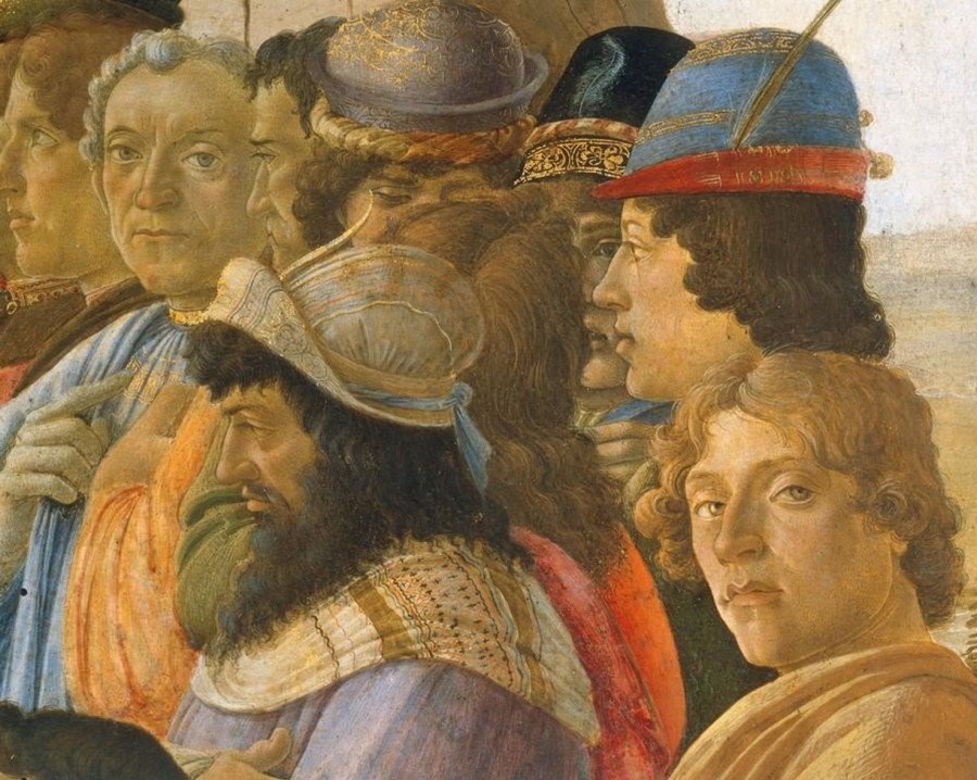 Sandro Botticelli | Master apollon Könige der Anbetung, Abschnitt – Sandro Botticelli