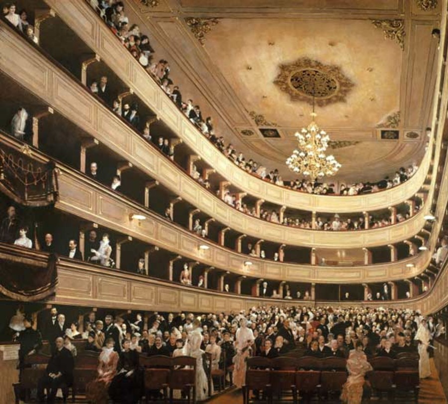 Gustav Klimt | Master apollon Das Auditorium des Théâtre Du Vieux Chateau – Gustav Klimt