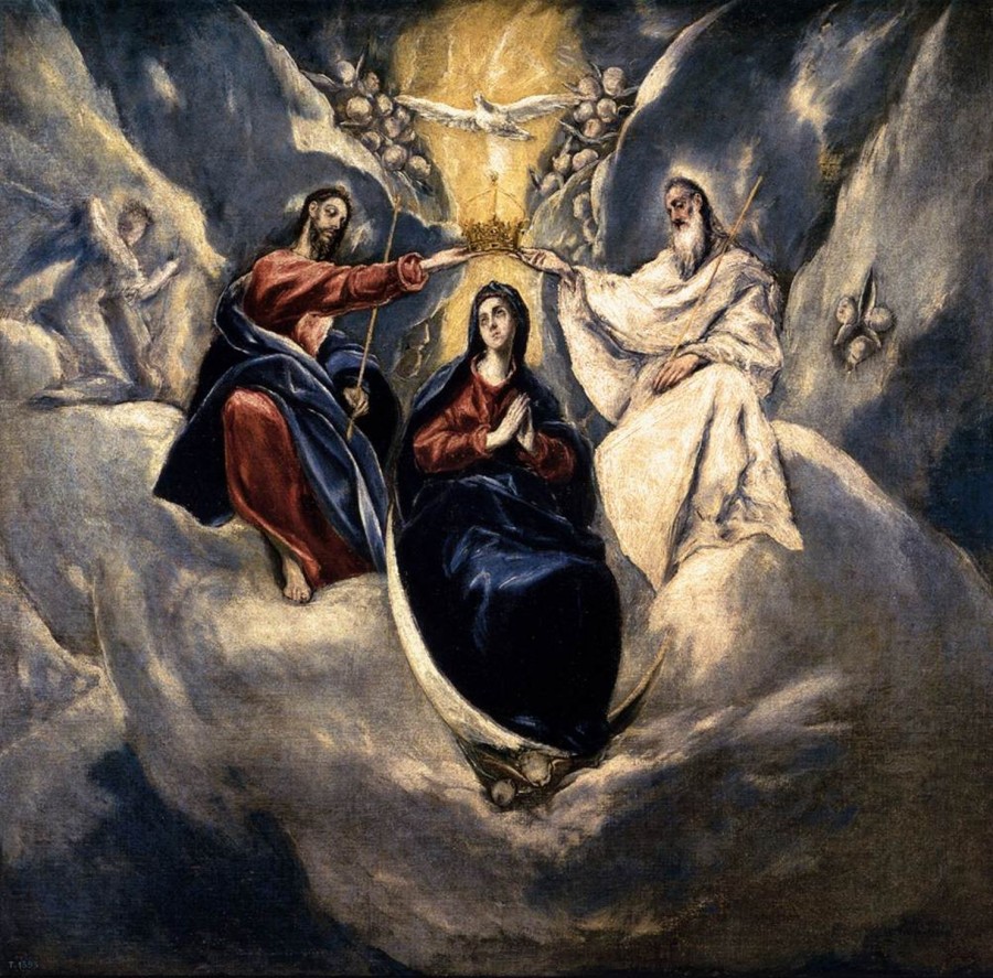 El Greco | Master apollon Krönung der Jungfrau - El Greco