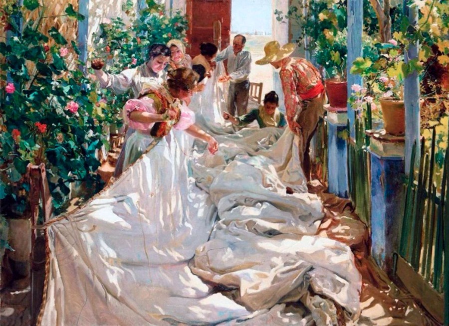 Joaquin Sorolla | Master apollon Das Segel nähen - Sorolla