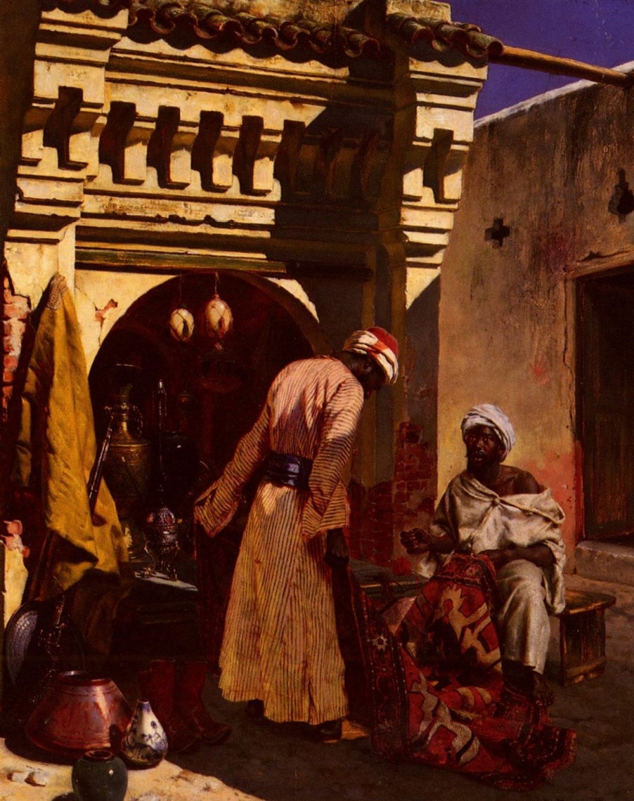 Rudolf Ernst | Master apollon Der Teppichhändler - Rudolf Ernst