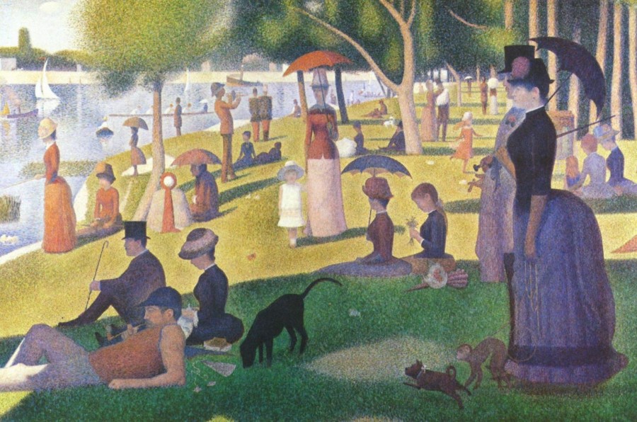 Georges Seurat | Master apollon Ein Sonntagnachmittag auf der Insel La Grande Jatte – Georges Seurat