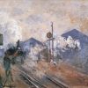 Claude Monet | Master apollon Die Ausgangsspuren vom Bahnhof Saint-Lazare – Claude Monet