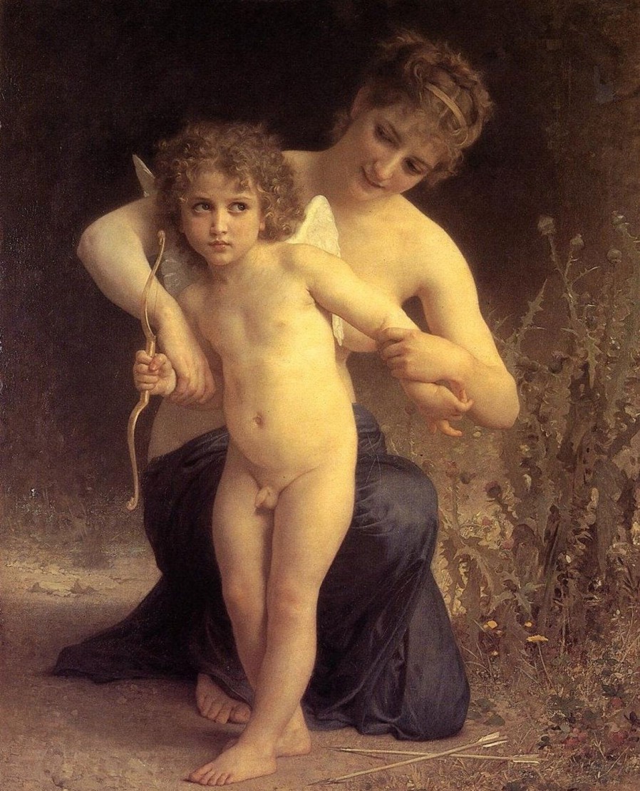 William Bouguereau | Master apollon Liebe entwaffnet – William Bouguereau