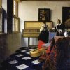 Johannes Vermeer | Master apollon Die Musikstunde (Vermeer) - Johannes Vermeer