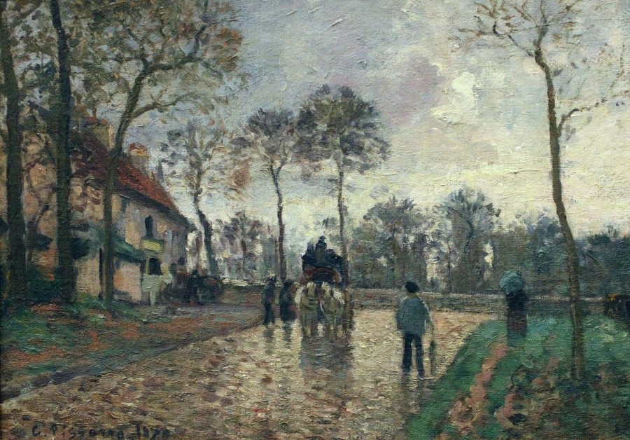 Camille Pissarro | Master apollon Der Trainer für Louveciennes – Camille Pissarro