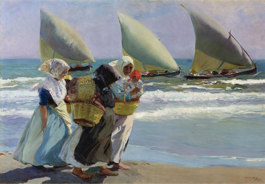 Joaquin Sorolla | Master apollon Die drei Schleier – Sorolla