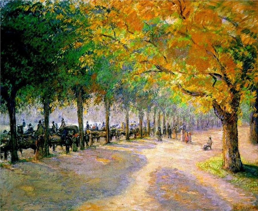 Camille Pissarro | Master apollon Hyde Park, London – Camille Pissarro