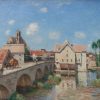 Alfred Sisley | Master apollon Die Brücke von Moret – Alfred Sisley