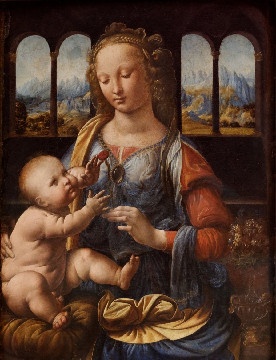 Leonardo DeVinci | Master apollon Die Madonna mit der Nelke – Leonardo Da Vinci