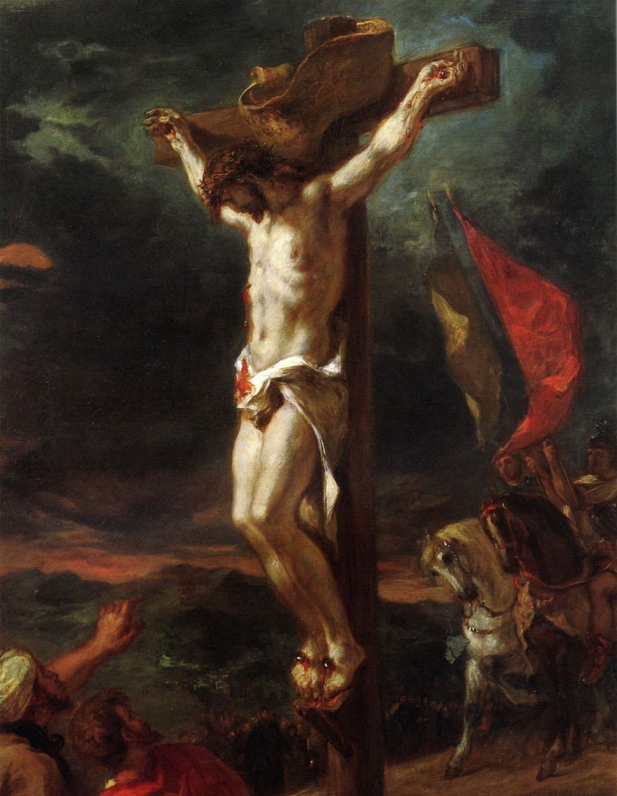 Eugene Delacroix | Master apollon Christus am Kreuz (1846) – Eugene Delacroix