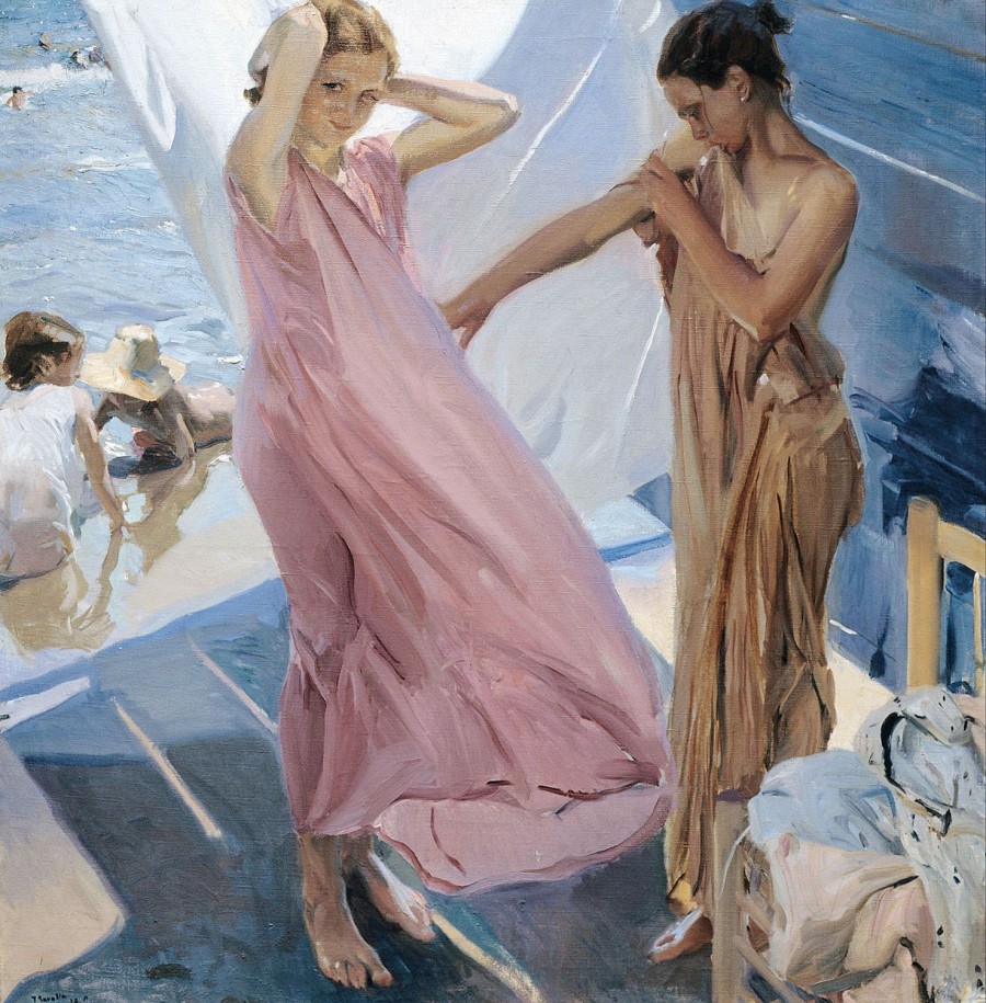 Joaquin Sorolla | Master apollon Nach dem Bad, Valencia – Sorolla