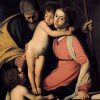 Caravaggio | Master apollon Die Heilige Familie mit Johannes dem Täufer als Junge – Caravaggio