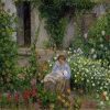 Camille Pissarro | Master apollon Mutter und Kind in Blumen - Camille Pissarro