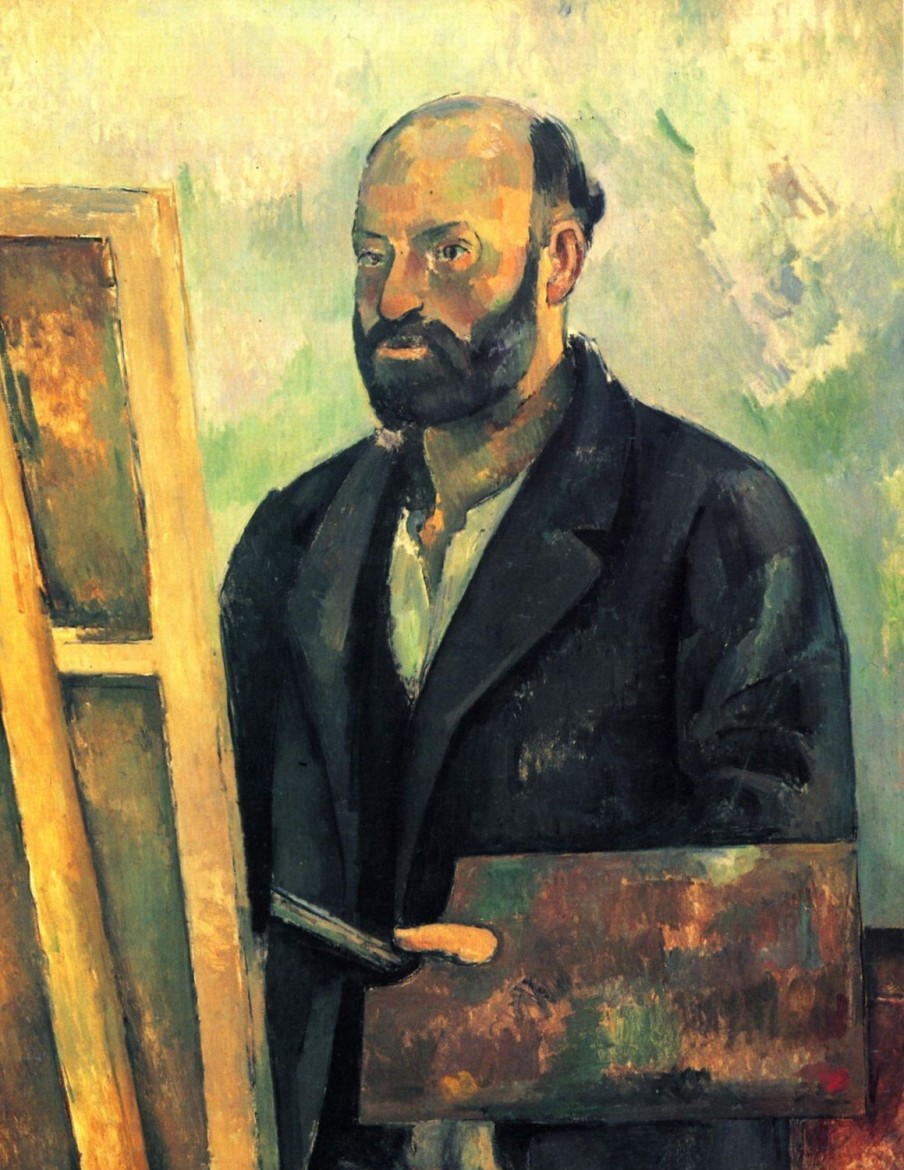 Paul Cézanne | Master apollon Selbstporträt mit der Palette – Paul Cezanne