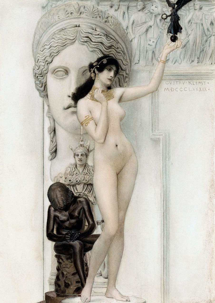 Gustav Klimt | Master apollon Allegorie der Skulptur - Gustav Klimt