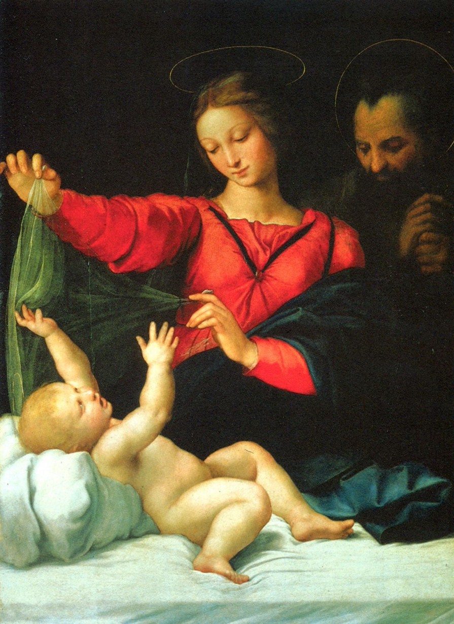 Raphael | Master apollon Madonna und Schleier - Raffael (Maler)