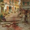 Frederick Arthur Bridgman | Master apollon Rue Droite, im alten Nizza – Frederick Arthur Bridgman