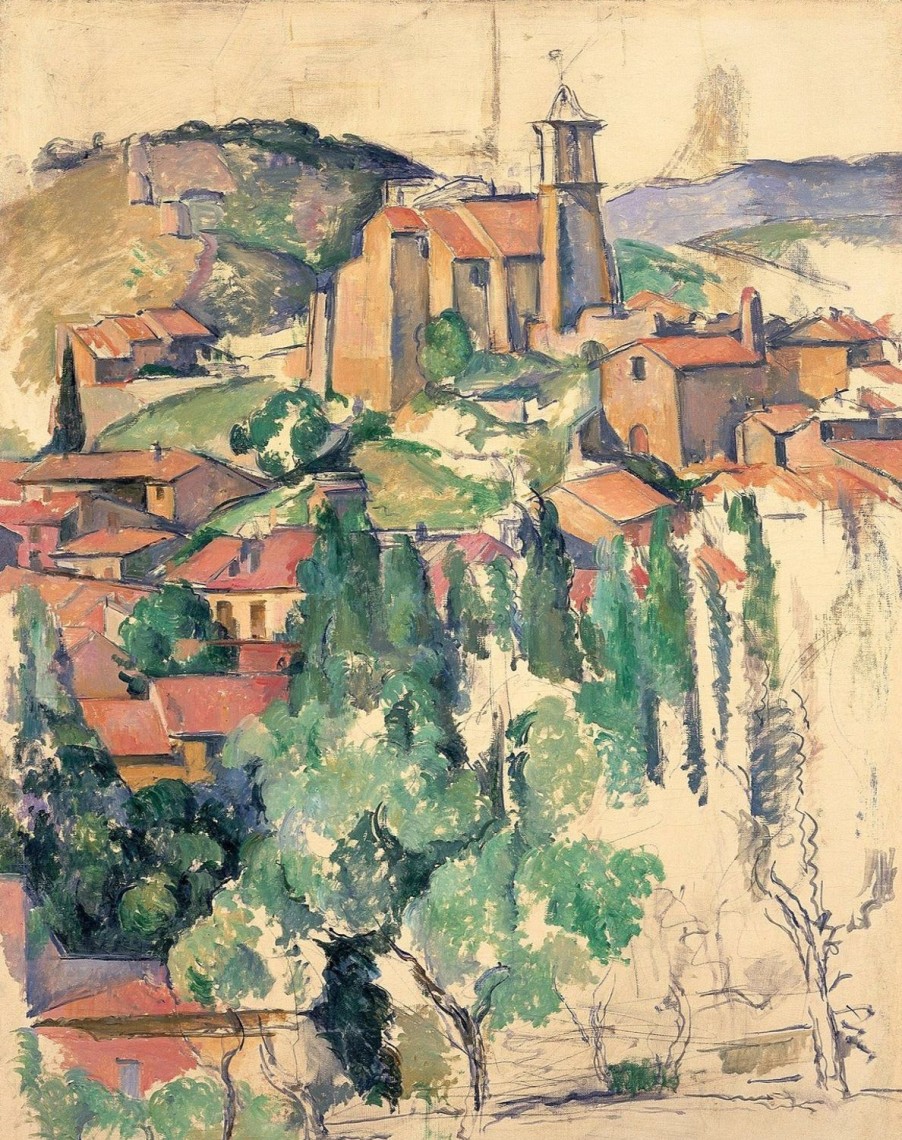 Paul Cézanne | Master apollon Nachmittag in Gardanne - Paul Cezanne