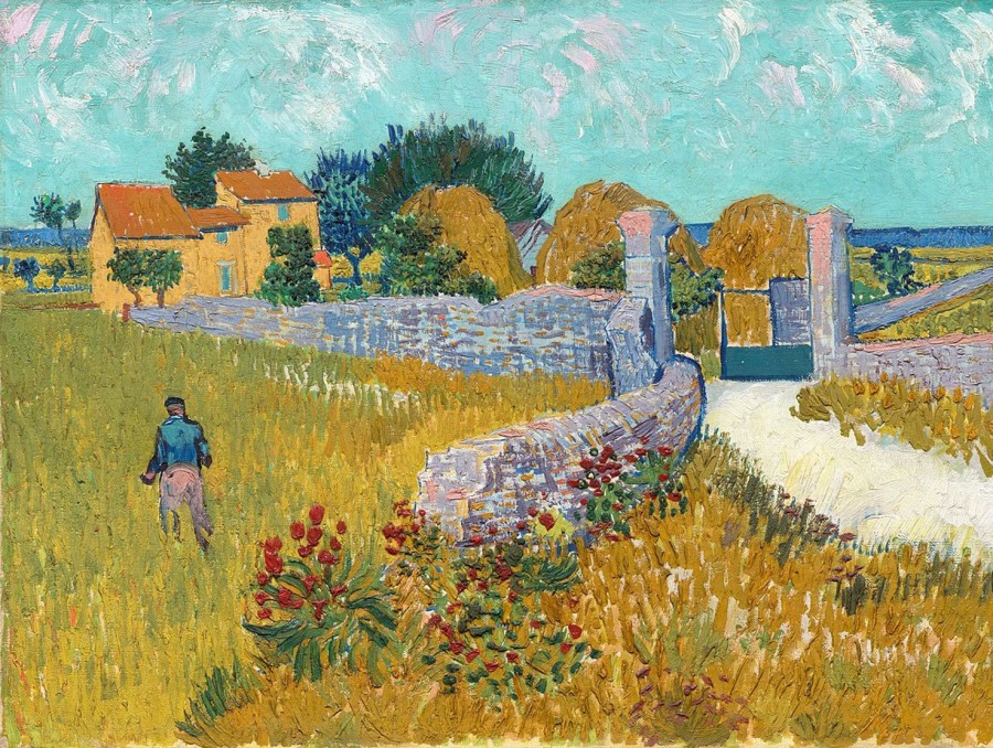 Vincent van Gogh | Master apollon Bauernhof in der Provence - Van Gogh