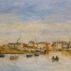 Eugene Boudin | Master apollon Der Hafen von Trouville – Eugene Boudin