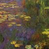 Claude Monet | Master apollon Detail von Monets Seerosen im Orangeriemuseum in Paris – Claude Monet