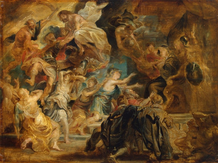 Peter Paul Rubens | Master apollon Der Tod Heinrichs IV. und die Proklamation der Regentschaft – Peter Paul Rubens