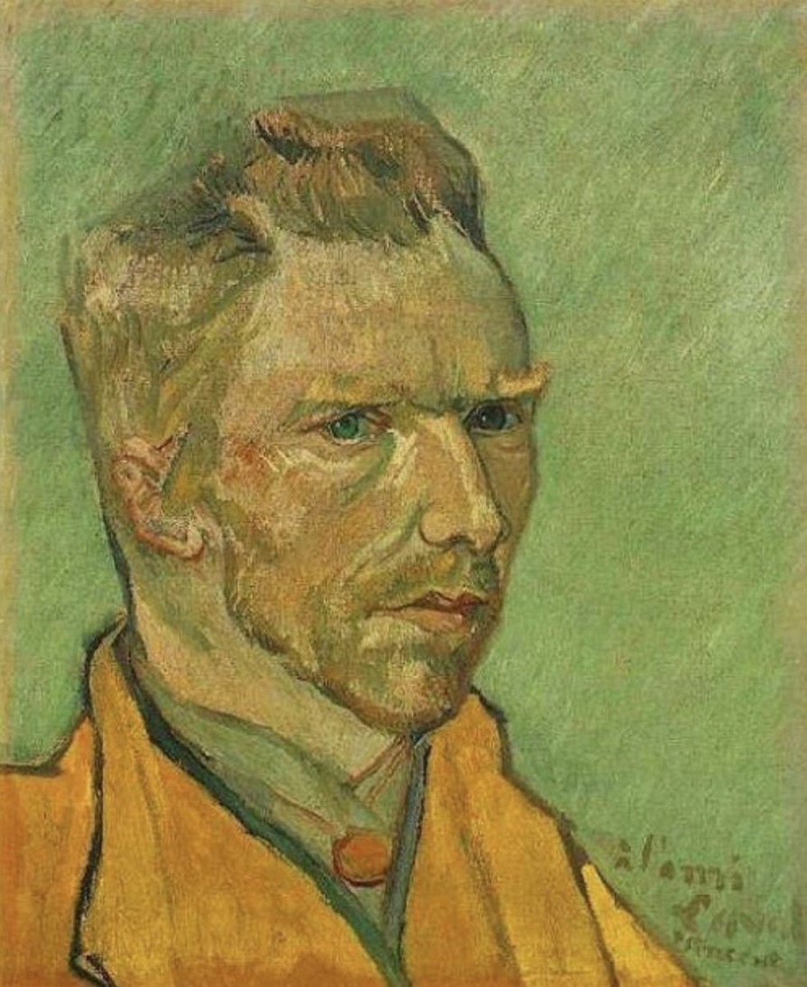 Vincent van Gogh | Master apollon Selbstporträt von Vincent Van Gogh, 1888 von Van Gogh