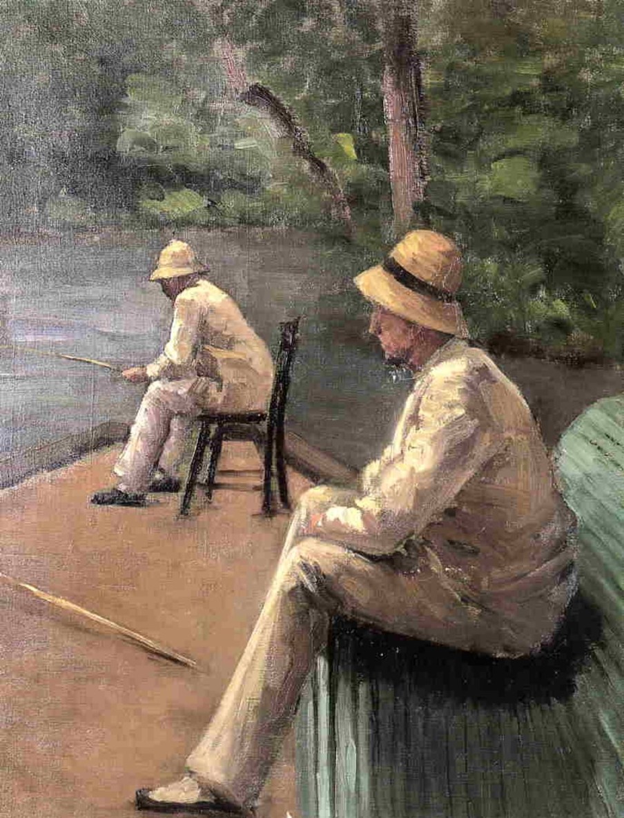 Gustave Caillebotte | Master apollon Fischer am Ufer der Yerres - Caillebotte