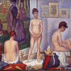 Georges Seurat | Master apollon Die Modelle – Georges Seurat