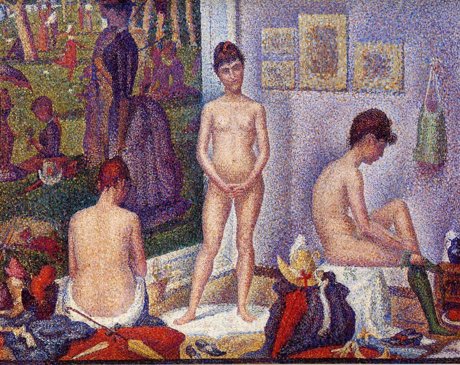 Georges Seurat | Master apollon Die Modelle – Georges Seurat