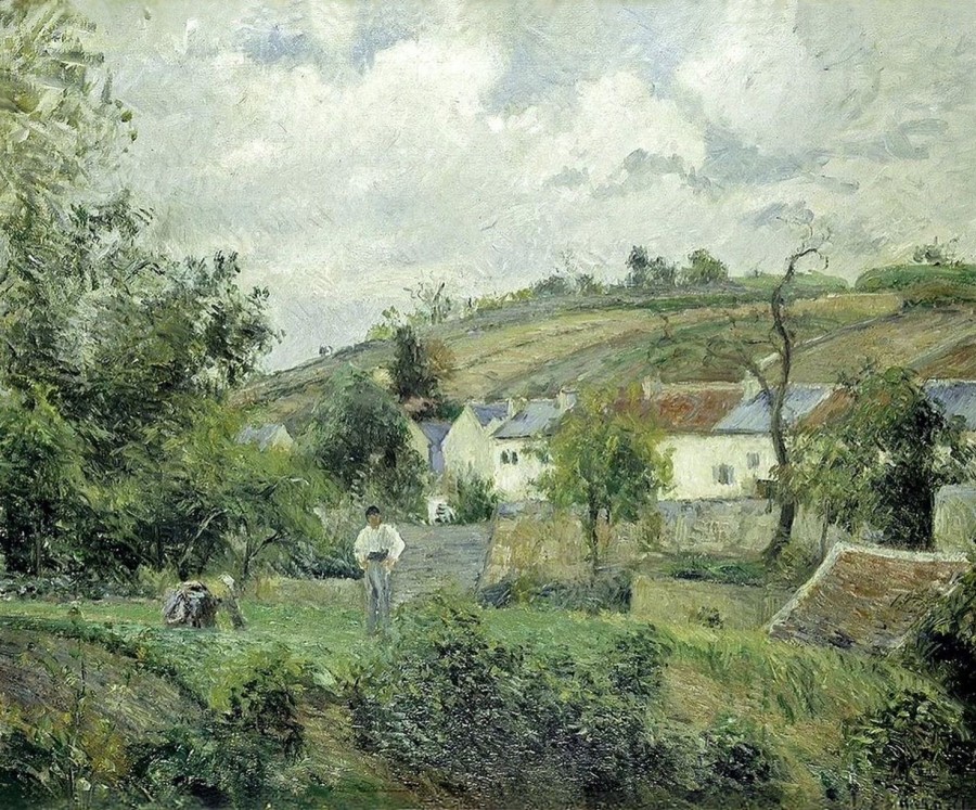 Camille Pissarro | Master apollon Die Eremitage, Pontoise 1878 – Camille Pissarro